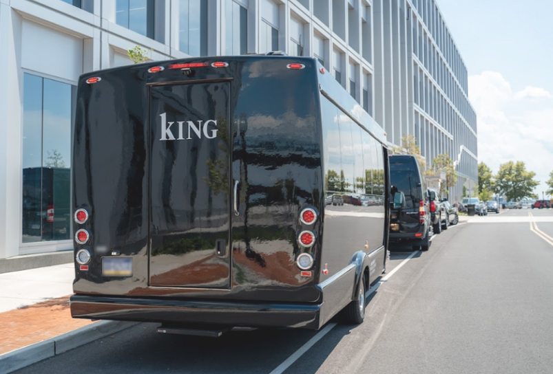 Back of King mini bus